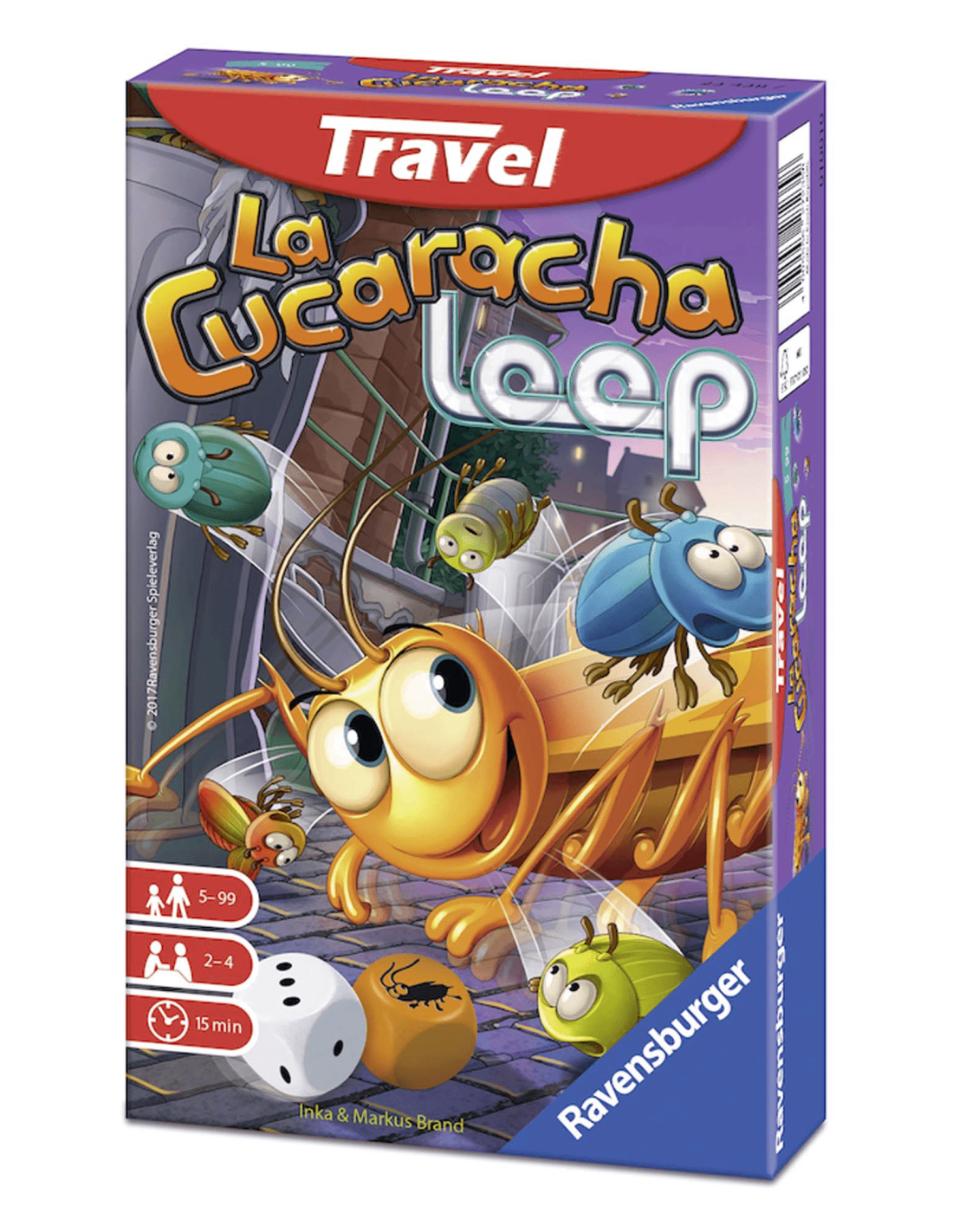 troon het spoor Verleden Ravensburger 22336 La Cucaracula, Juego De Mesa, 2-4 Jugadores, Edad  Version En Español | lagear.com.ar